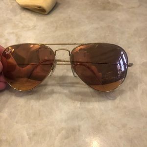 Aviator metal orange